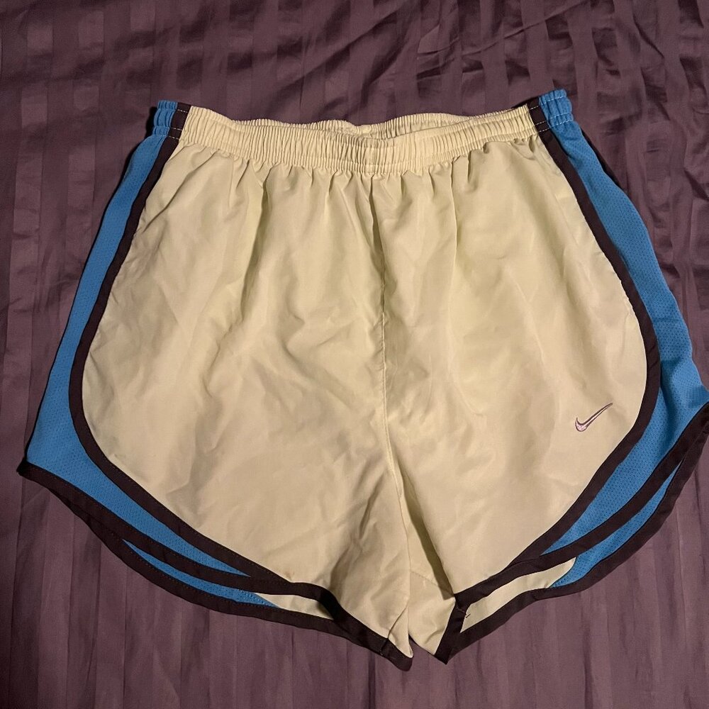 Nike Dri-FIT Neon Yellow Running Shorts S